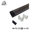 LED-Profile aus klar eloxiertem Aluminium 6063 t5